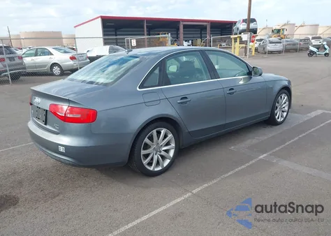 2013 Audi A4 2.0T Premium from USA, damaged, VIN WAUFFAFLXDN017216
